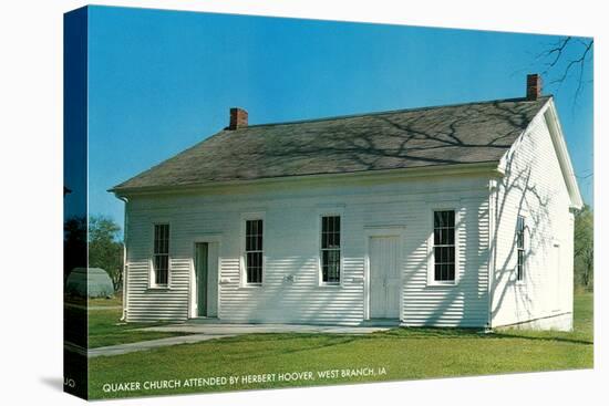 Herbert Hoover's Quaker Church-null-Stretched Canvas