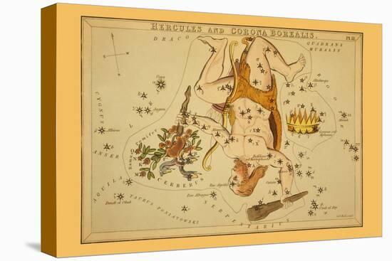 Hercules and Corona Borealis-Aspin Jehosaphat-Stretched Canvas