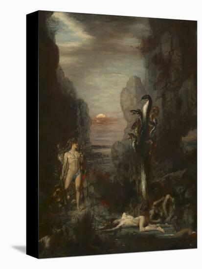 Hercules and the Lernaean Hydra, 1875-76-Gustave Moreau-Premier Image Canvas