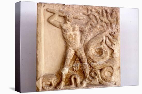 Hercules fights the Lernaean Hydra, Relic from Lerna, 3rd Century BC-Unknown-Premier Image Canvas