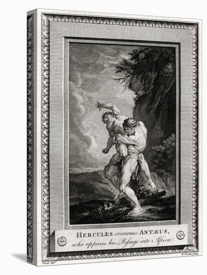Hercules Overcomes Antaeus, Who Opposes His Passage into Africa, 1775-W Walker-Premier Image Canvas