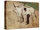 Herdsman and Cattle-Giovanni Fattori-Premier Image Canvas