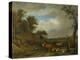 Herdsmen with their Cattle, after Paulus Potter-Paulus Potter-Stretched Canvas