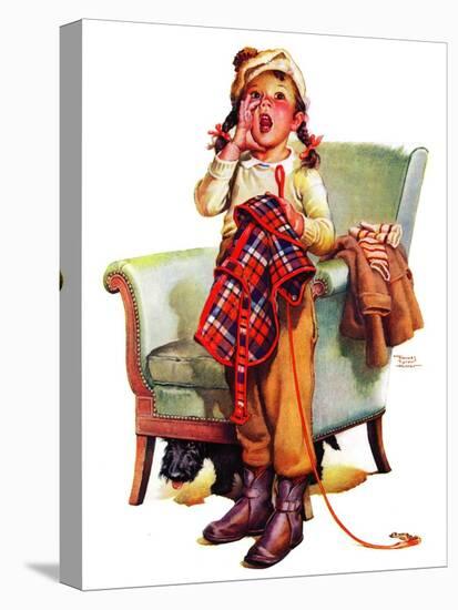 "Here Boy!,"December 5, 1936-Frances Tipton Hunter-Premier Image Canvas