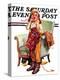 "Here Boy!," Saturday Evening Post Cover, December 5, 1936-Frances Tipton Hunter-Premier Image Canvas