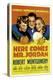 Here Comes Mr. Jordan, Rita Johnson, Robert Montgomery, Evelyn Keyes, 1941-null-Stretched Canvas