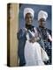 Herero Tribeswomen Wearing Turban and Dangling Earrings, Windhoek, Namibia 1952-Margaret Bourke-White-Premier Image Canvas