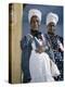 Herero Tribeswomen Wearing Turban and Dangling Earrings, Windhoek, Namibia 1952-Margaret Bourke-White-Premier Image Canvas