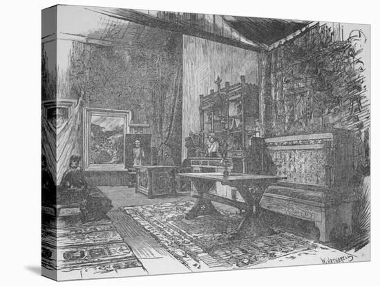 'Herkomer's Studio', 1890-William Hatherell-Premier Image Canvas