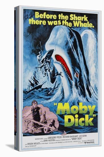 Herman Melville's Moby Dick, 1956, "Moby Dick" Directed by John Huston-null-Premier Image Canvas
