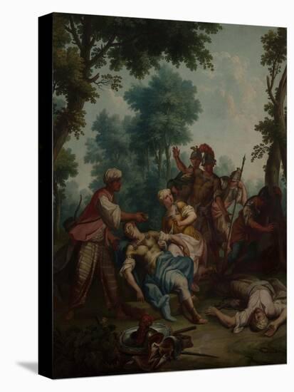 Hermine Discovers Tancred Wounded-Giambattista Marcola-Premier Image Canvas