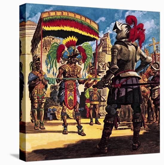 Hernando Cortes, Conqueror from Sunny Spain-Peter Jackson-Premier Image Canvas