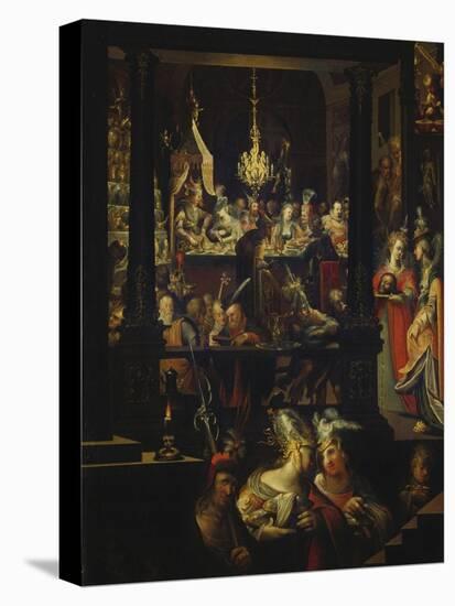 Herod's Feast-Bartholomaeus Strobel-Premier Image Canvas