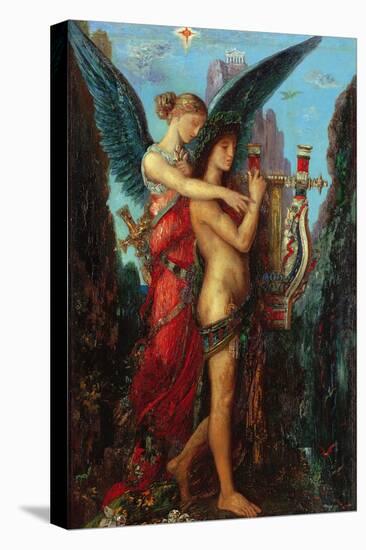 Hesiod and the Muse-Gustave Moreau-Premier Image Canvas