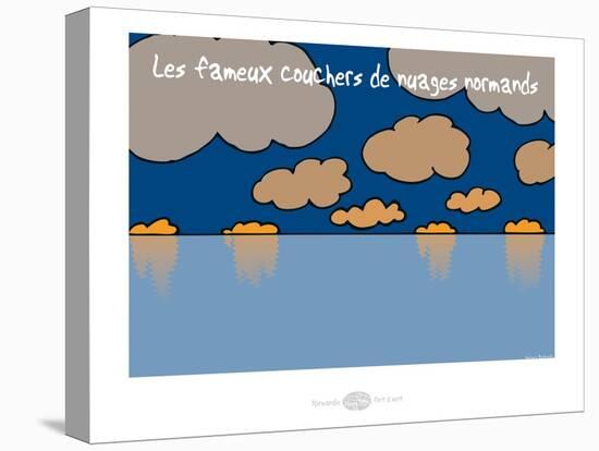 Heula. Couchers de nuages-Sylvain Bichicchi-Stretched Canvas