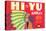 Hi Yu Apples Crate Label-null-Stretched Canvas