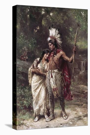 Hiawatha's Wedding Journey-Jean Leon Gerome Ferris-Premier Image Canvas