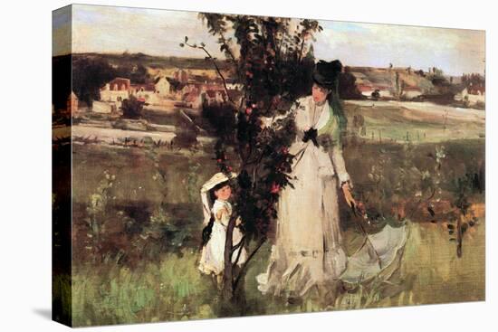 Hide-And-Seek-Berthe Morisot-Stretched Canvas