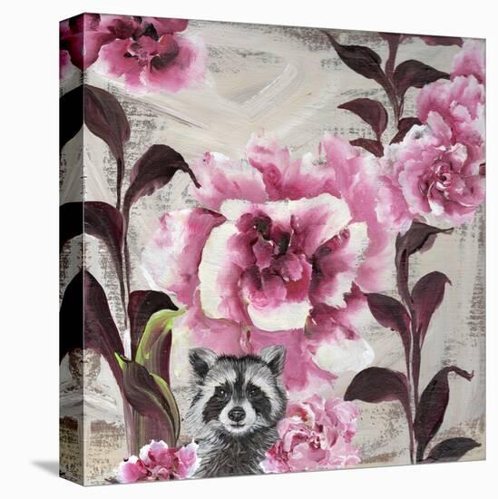 Hiding Racoon-Gigi Begin-Premier Image Canvas