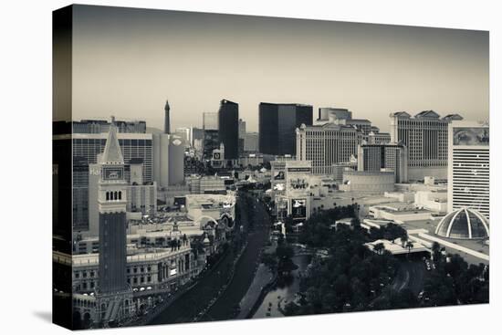 High Angle View of a City, Las Vegas Boulevard, Las Vegas Strip, Las Vegas, Nevada, USA-null-Premier Image Canvas