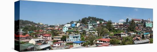 High angle view of cityscape, Baguio City, Benguet, Luzon, Philippines-null-Premier Image Canvas