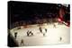 High angle view of ice hockey players in action, Chicago, Cook County, Illinois, USA-null-Premier Image Canvas