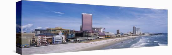 High Angle View of the Beach, Atlantic City, New Jersey, USA-null-Premier Image Canvas