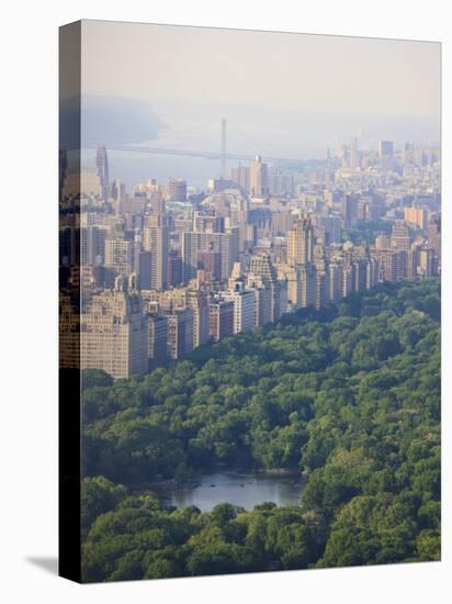 High Angle View of Upper West Side and Central Park, Manhattan-Amanda Hall-Premier Image Canvas