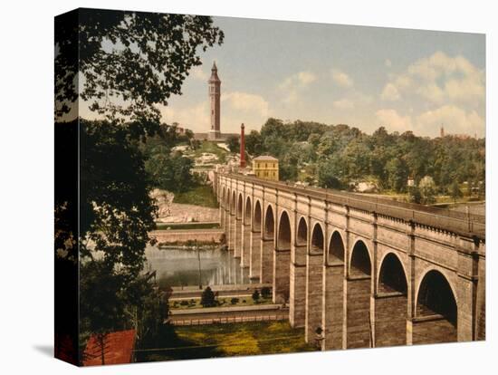 High Bridge, New York City-null-Stretched Canvas