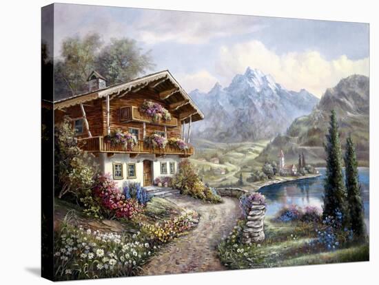 High Country Retreat-Carl Valente-Stretched Canvas