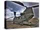 High Dynamic Range Image of a Ch-47 Chinook Helicopter-null-Premier Image Canvas