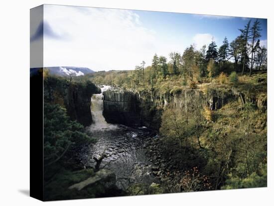 High Force Waterfall, the Pennine Way, River Tees, Teesdale, County Durham, England-David Hughes-Premier Image Canvas