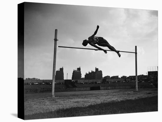 High Jump Championship in Colombes, 1952-null-Premier Image Canvas