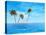 High Resolution Concept Or Conceptual Isolated Exotic Island With Palm Trees And Hammock-bestdesign36-Premier Image Canvas