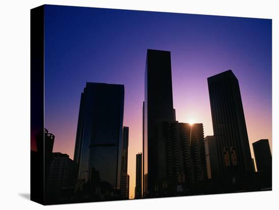 High Rise Buildings LA CA-Gary Conner-Premier Image Canvas