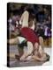High School Boy's Wrestling Competition-null-Premier Image Canvas