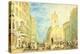 High Street, Edinburgh, C.1818 (W/C, Pen, Ink, Graphite and Scratching Out on Wove Paper)-J. M. W. Turner-Premier Image Canvas