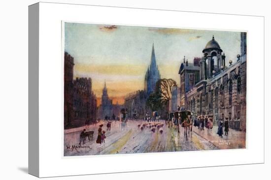 High Street, Oxford-William Matthison-Premier Image Canvas