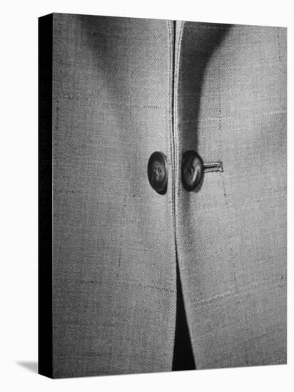 High Style in Men's Fashions, Extreme Styles for Men of College Age, Showing Link Buttons-Nina Leen-Premier Image Canvas