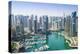 High View of Dubai Marina, Dubai, United Arab Emirates, Middle East-Fraser Hall-Premier Image Canvas