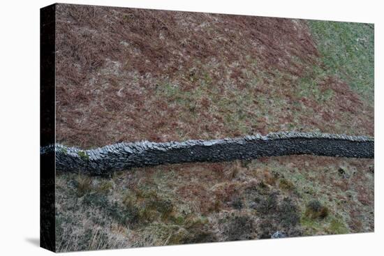 High View of Stone Wall-Clive Nolan-Premier Image Canvas