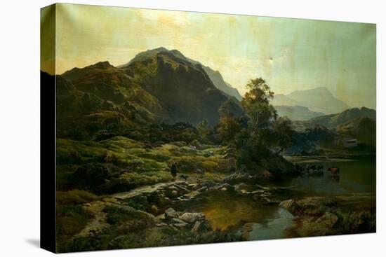 Highland Landscape, 1853 (Oil on Canvas)-Sidney Richard Percy-Premier Image Canvas