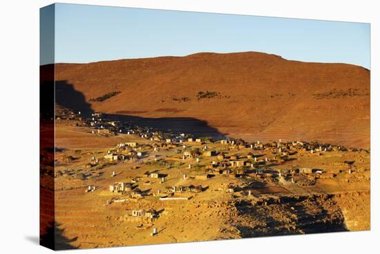 Highland village, Lesotho, Africa-Christian Kober-Premier Image Canvas