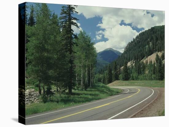 Highway 550 in the San Juan Mountains-James Randklev-Premier Image Canvas