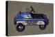 Highway Patrol Pedal Car-Michelle Calkins-Stretched Canvas