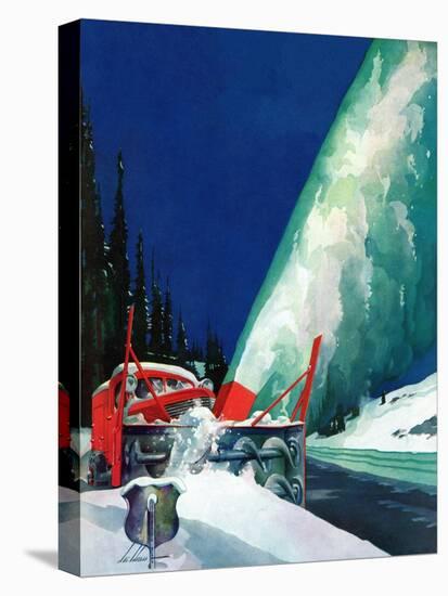 "Highway Snowplow," January 18, 1941-Ski Weld-Premier Image Canvas