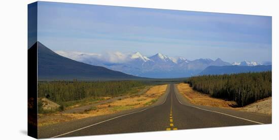 Highway to Alaska-Richard Desmarais-Stretched Canvas