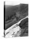 Hikers on Stanage Edge, Hathersage, Derbyshire, 1964-Michael Walters-Premier Image Canvas