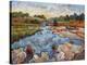 Hill Country Waters-Erin Hanson-Stretched Canvas