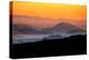 Hills of the Future, Mellow Sun and Hills, Petaluma, Sonoma County-Vincent James-Premier Image Canvas